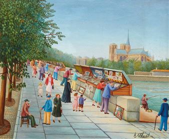 Les quais - Emile Blondel