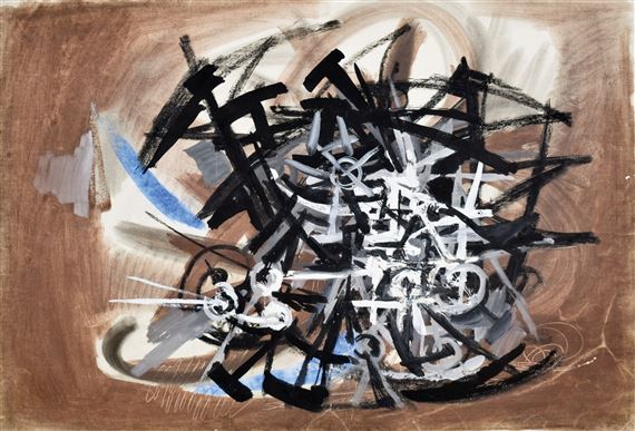 SENZA TITOLO by Bruna Gasparini, 1955