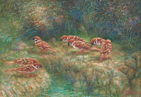 Gathering by Tan Peng Hooi, 2004