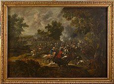 La bataille de Saint-Gothard en 1664 - Johann Philipp Lembke