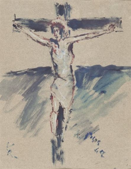 Crocifissione by Filippo de Pisis, 1948