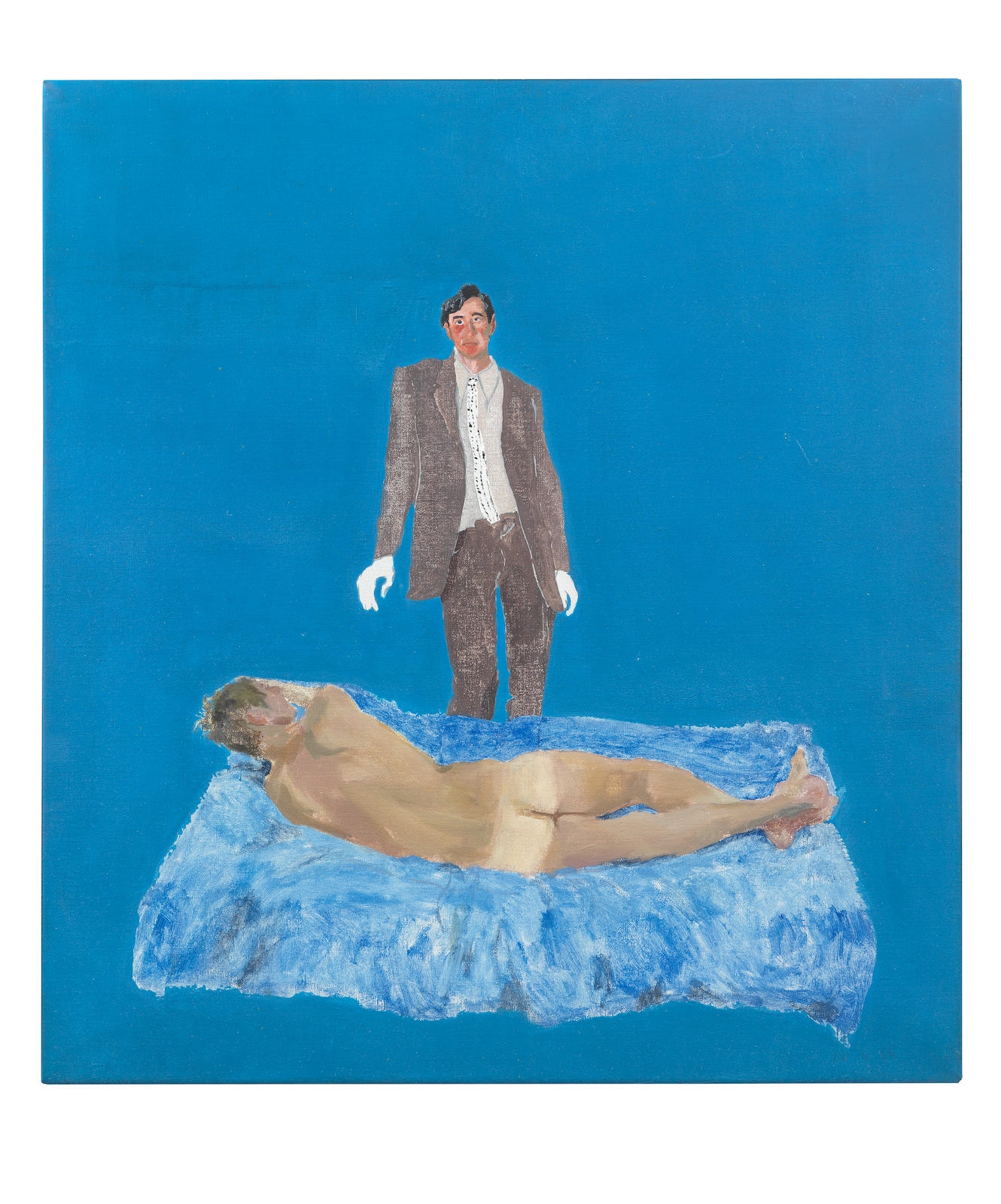 Artwork by Patrick Procktor, Nicholas & Keith, Made of acrylic on canvas