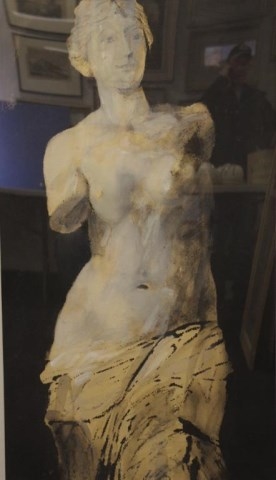 Artwork by Paul Pribila, Venus de Milo, Made of mixed media
