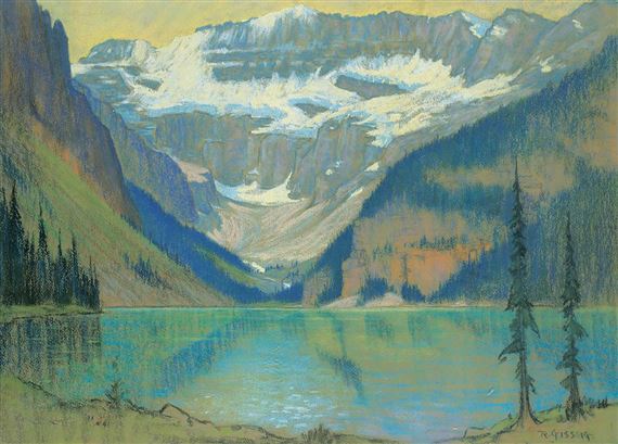 Untitled - Lake Louise by Roland Gissing