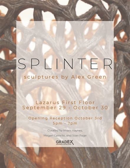 Alex Green: Splinter - Maryland Institute College of Art Galleries