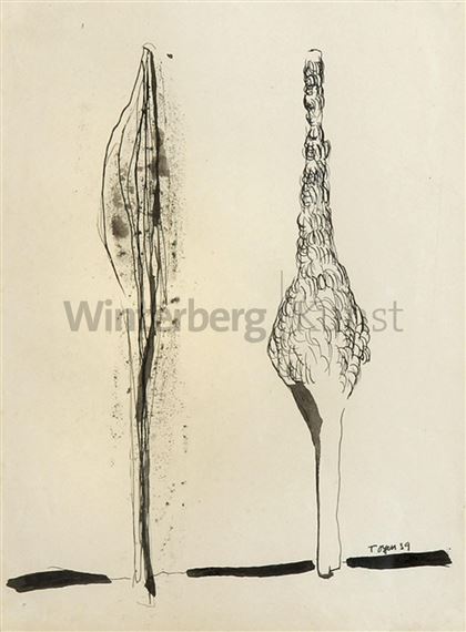 Composition surréaliste by Toyen, 1939