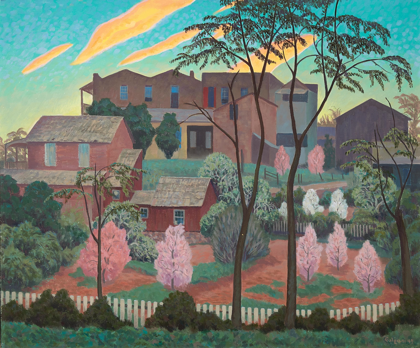 Oscar Galgiani | Spring Arabesque (1949) | MutualArt