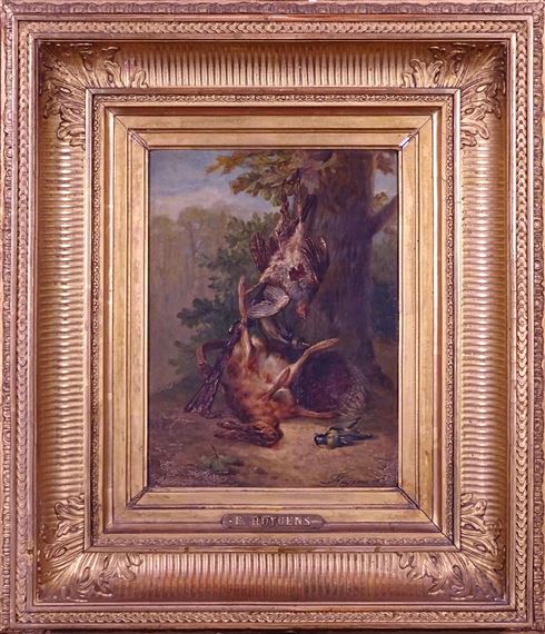 Nature Morte by François Joseph Huygens, 1867