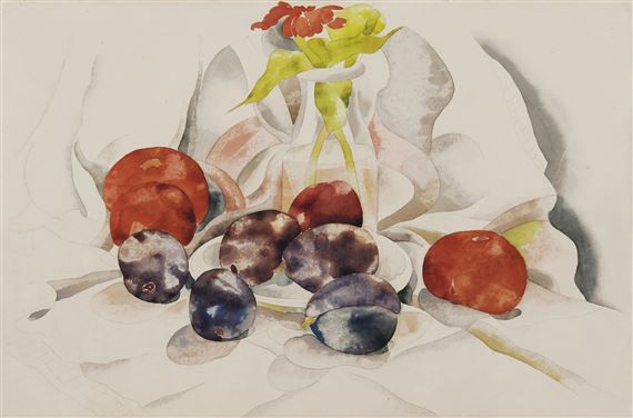 Fruit and Flower by Charles Demuth, circa 1925