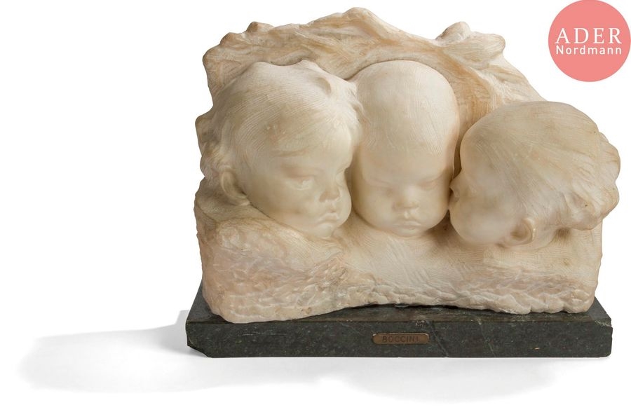 Artwork by Ezio Ceccarelli, Boccini, Made of White marble
