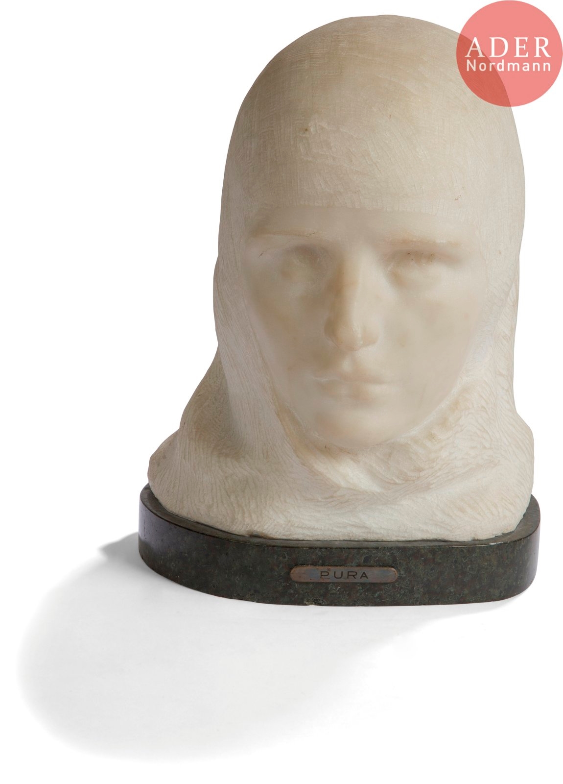 Artwork by Ezio Ceccarelli, Pura, Made of White marble