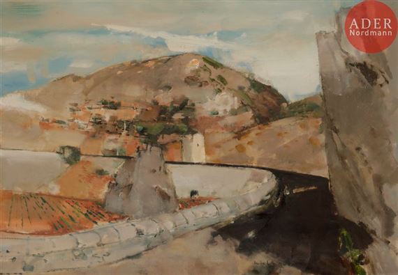 La Route côtière by Michel Rodde