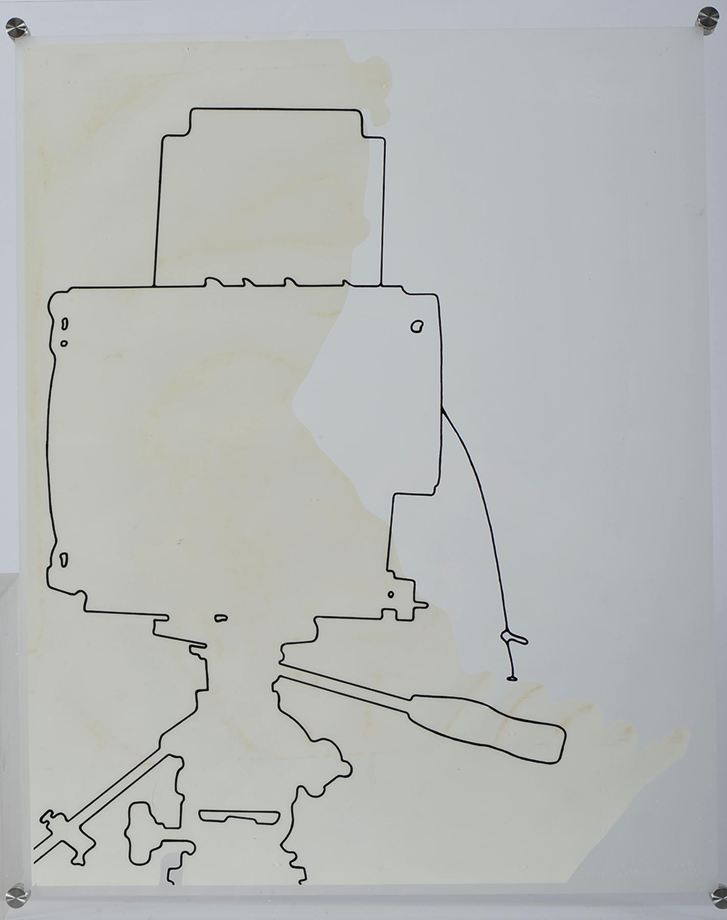 Artwork by Lourdes Castro, Untitled, Made of Rodhoid