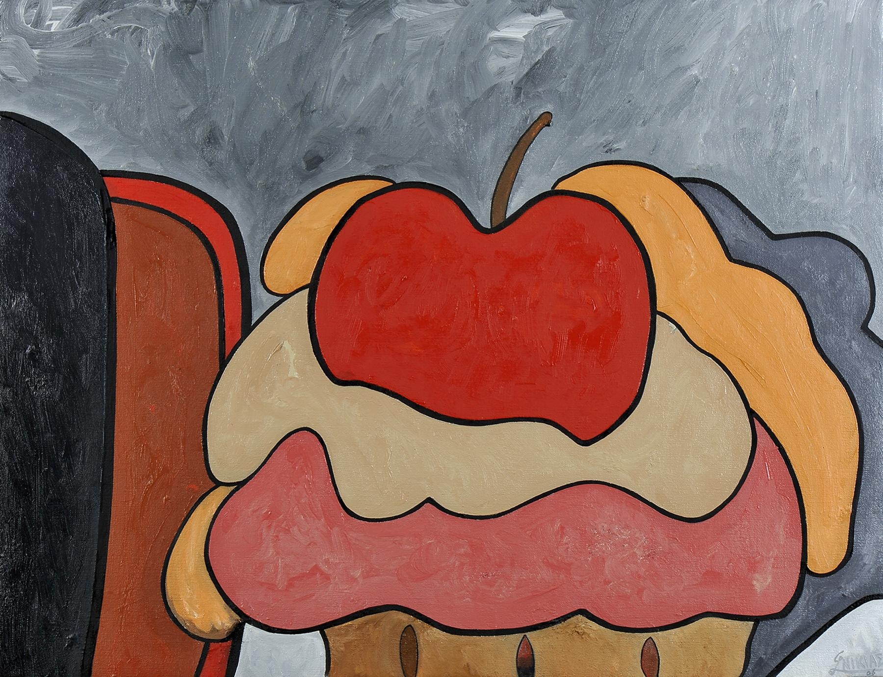 Artwork by Nikias Skapinakis, Untitled, Made of Oil on canvas