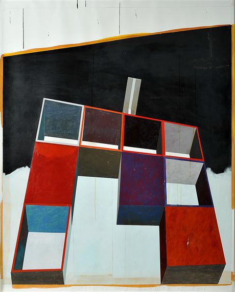 My swimming is on fire by Manuel Caeiro, 2006