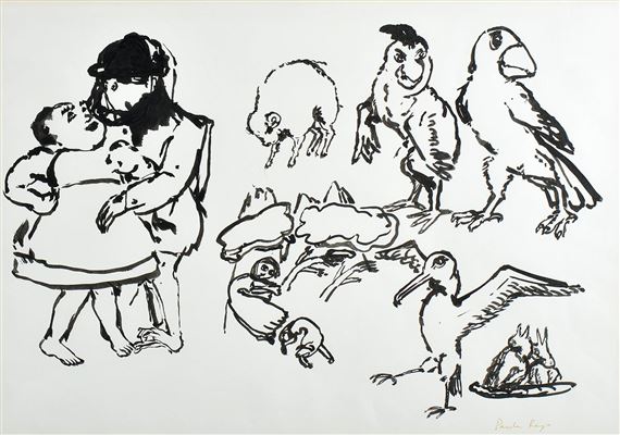 Untitled by Paula Rego