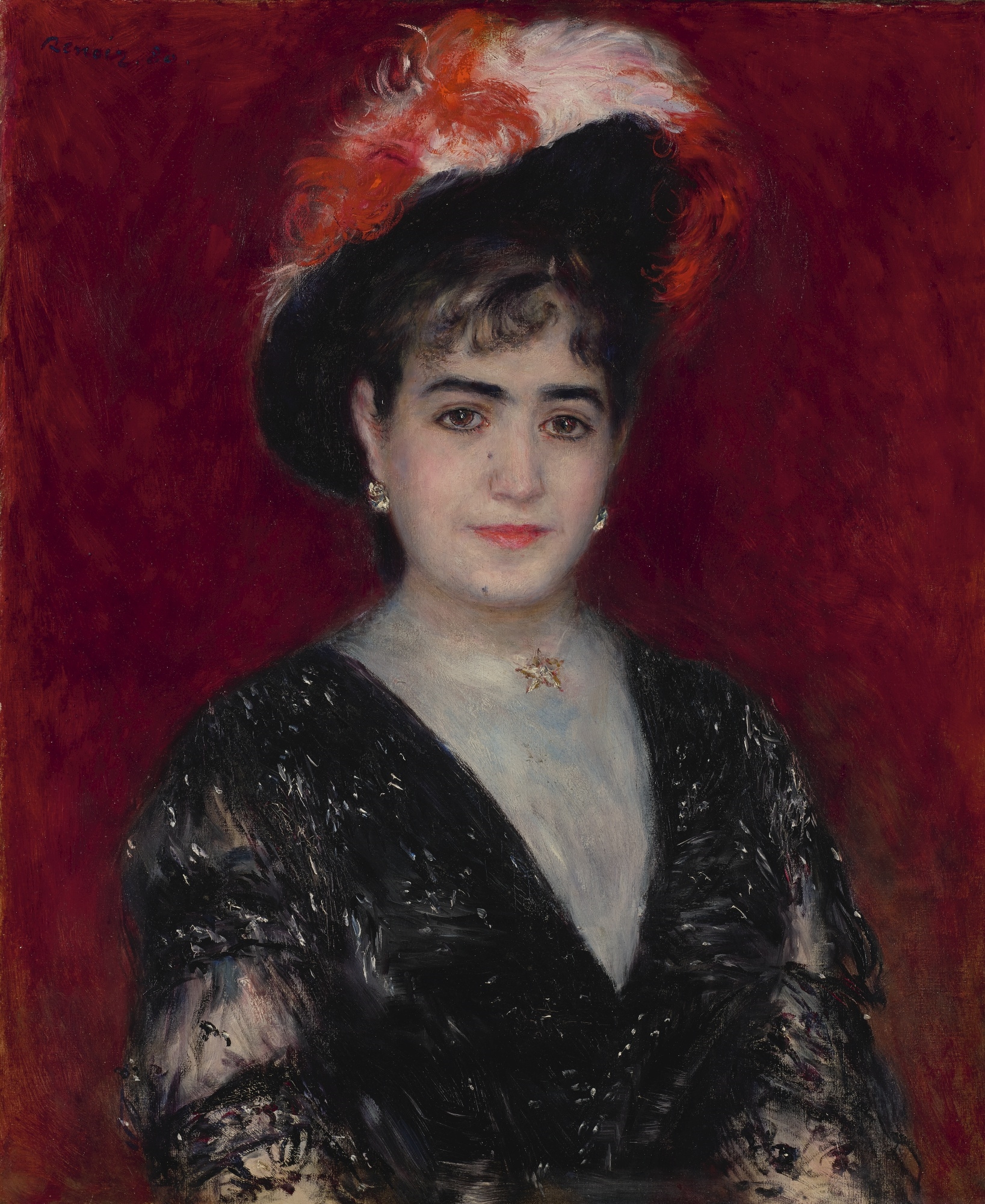 PORTRAIT DE MADAME ADELA OCAMPO DE HEIMENDHAL by Pierre-Auguste Renoir, 1880