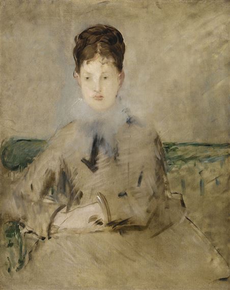 PORTRAIT DE MADAME JULES GUILLEMET by Édouard Manet, circa 1880