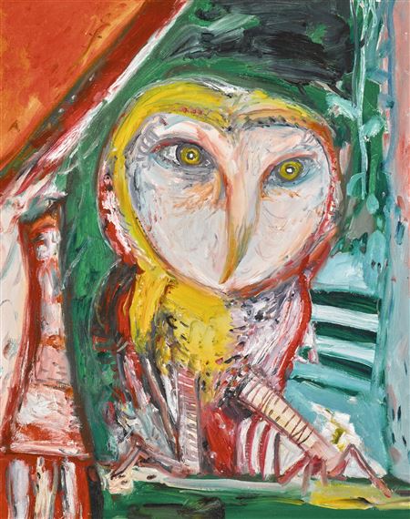 THE OWL by John Bellany, 1968