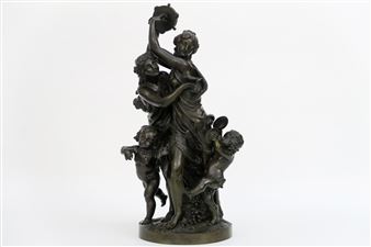 Bacchanale dans - Pierre Maximilien Delafontaine