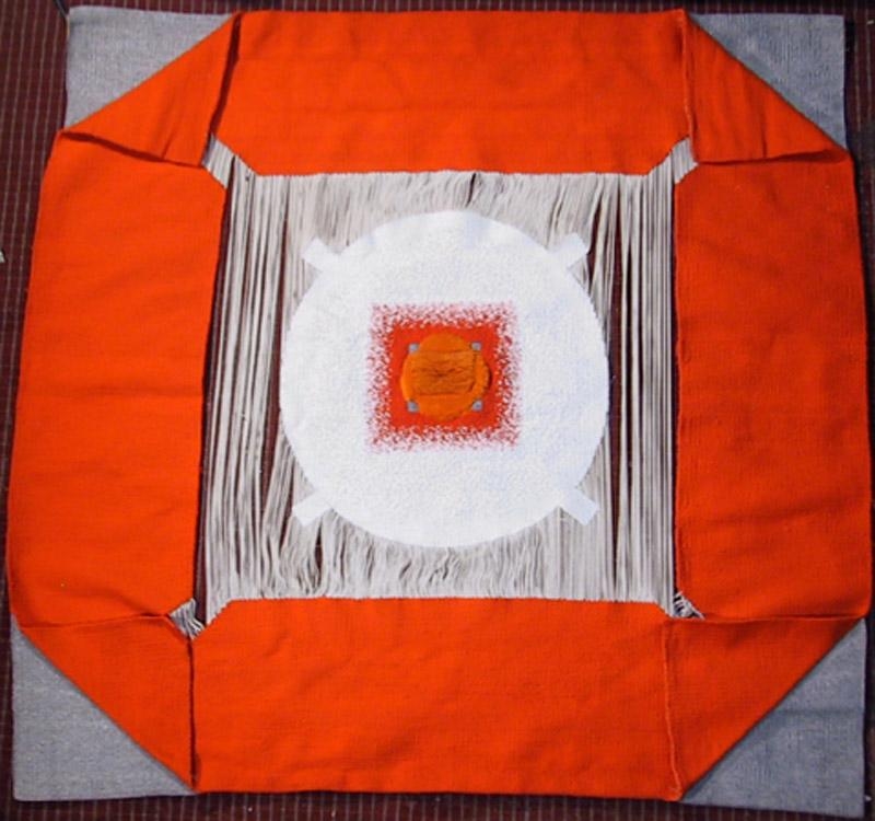 Artwork by Jacques Daquin, Tension, Made of Tapestry Wall Hanging