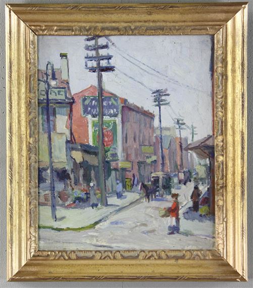 Philadelphia Street Scene - Beatrice Edgerly
