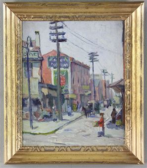 Philadelphia Street Scene - Beatrice Edgerly