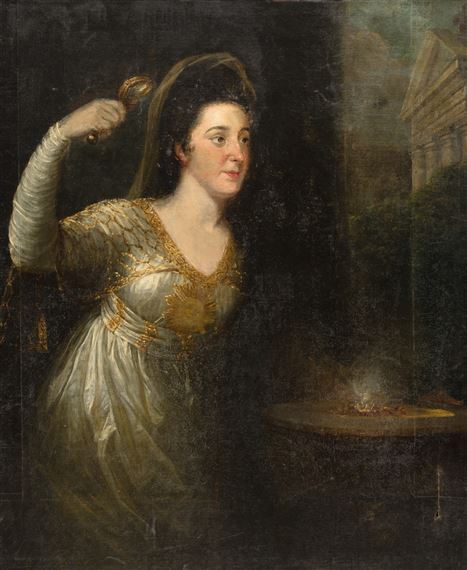 Experiment with a magnifying glass by German School, 18th Century, Late 18th century