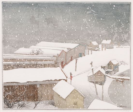 Karlukwees, BC by Walter Joseph Phillips, 1929