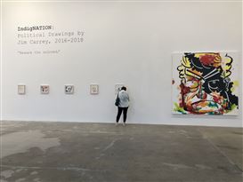 Jim Carrey’s Political Drawings Make Their Mark on Twitter and in Downtown L.A.