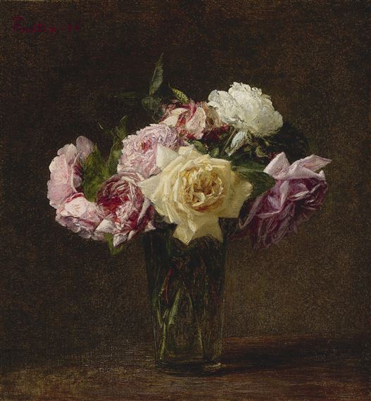 Henri Fantin-Latour、Petites roses 15553.jpg