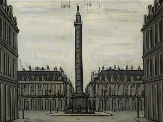 Bernard Buffet | La tour de Londres | MutualArt
