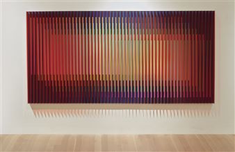 PHYSICHROMIE PANAM by Carlos Cruz-Diez, 2015