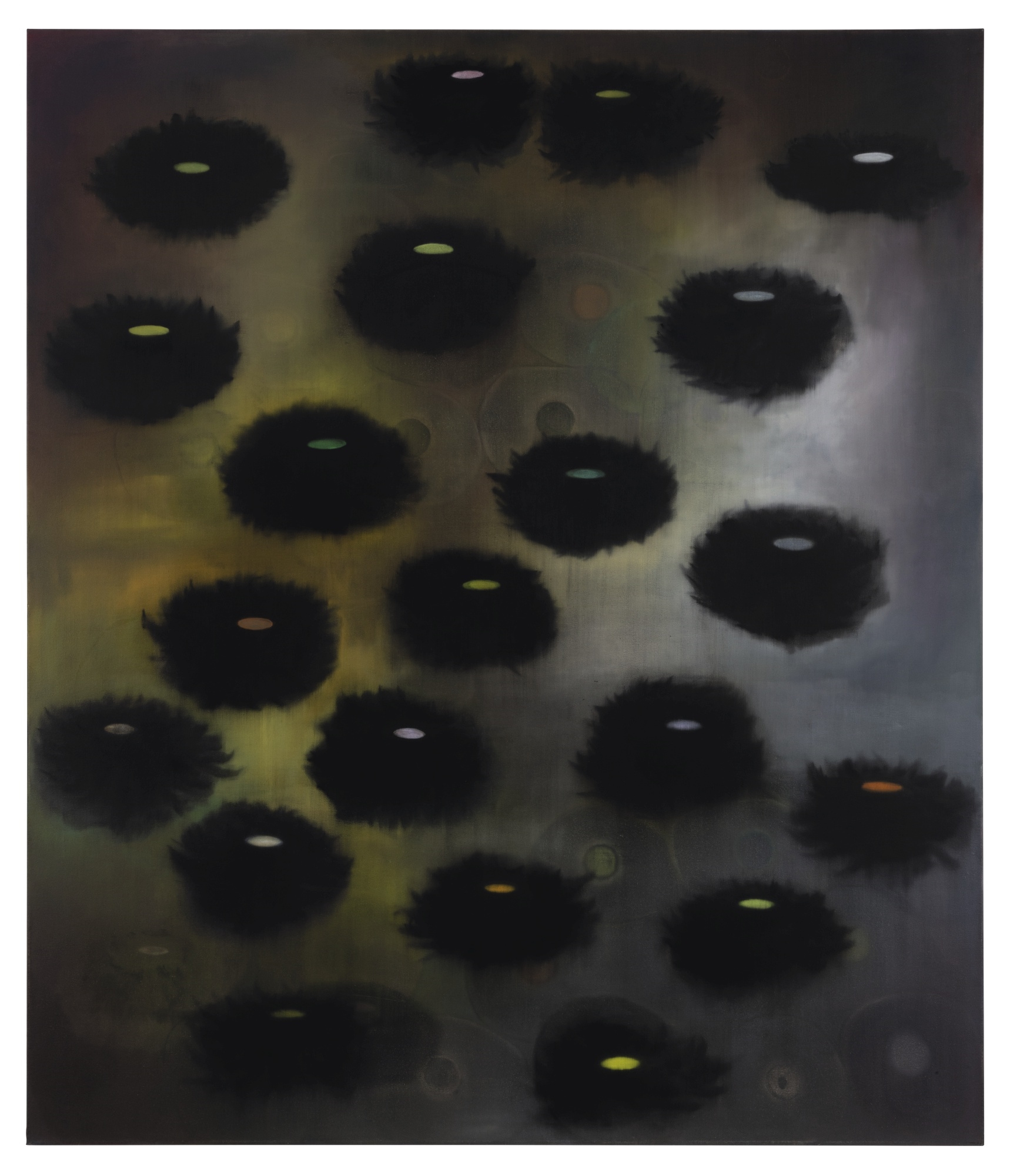 Ross Bleckner Sea and Mirror (1996) MutualArt