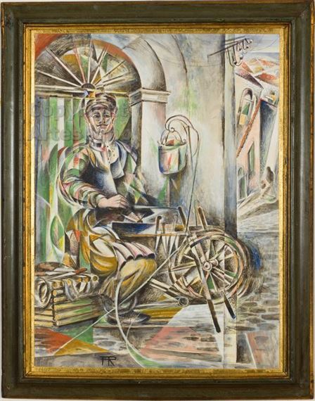 L'arrotino by Pippo Rizzo, circa 1920/1921