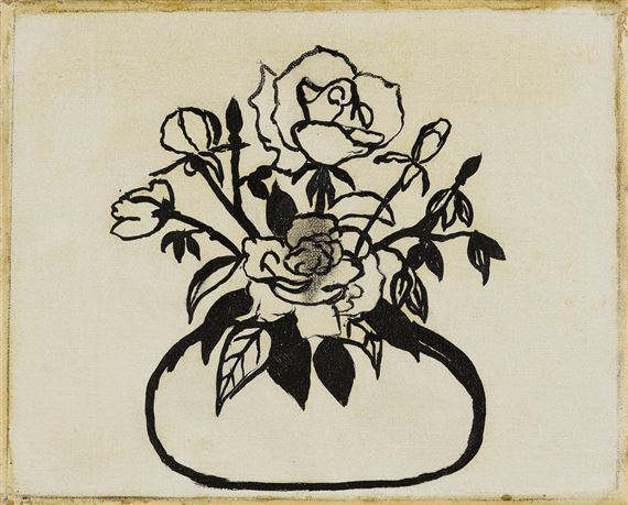 Horace Pippin | Flowers (1946) | MutualArt