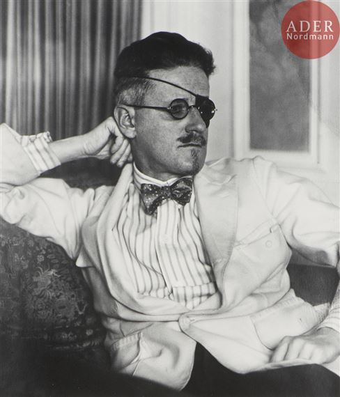 Berenice Abbott | James Joyce, (1926) | MutualArt