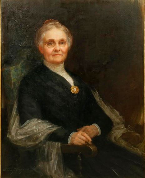 Portrait of an Elderly Woman by John Wycliffe Lowes Forster