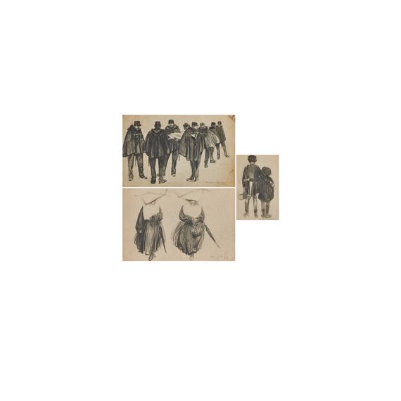 Three Works: Untitled by Robert Riggs, 1918