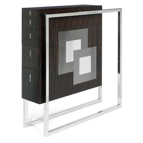 A biface cabinet by Jean-luc Le Mounier