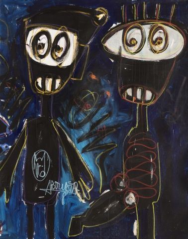 Sans titre by Aboudia, 2015