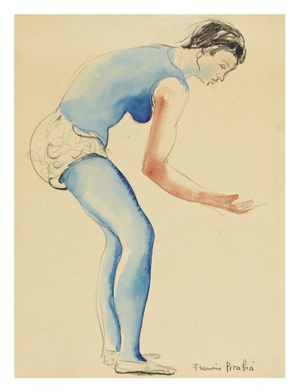 JEUNE FILLE PENCHÉE EN AVANT (LA SPORTIVE) by Francis Picabia, circa 1925-1926