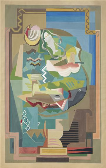 La Table by Louis Marcoussis, circa 1925-1927