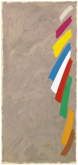 Anthem by Jack Bush, 1975