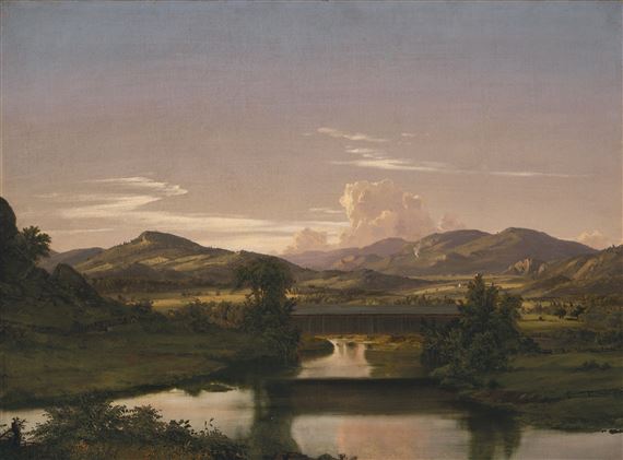 On Otter Creek by Frederic Edwin Church, 1850