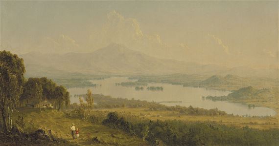 Lake Winnipesaukee by Sanford Robinson Gifford, 1858