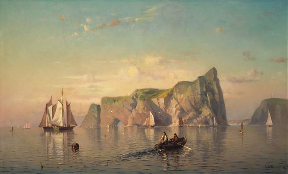 Bay of Fundy by Lemuel D. Eldred, 1879