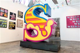 Ben Eine Takes His Exploration of Typography to a New Level in New Exhibition