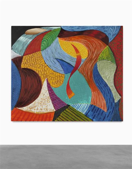 MOVING WISP by David Hockney, 1995