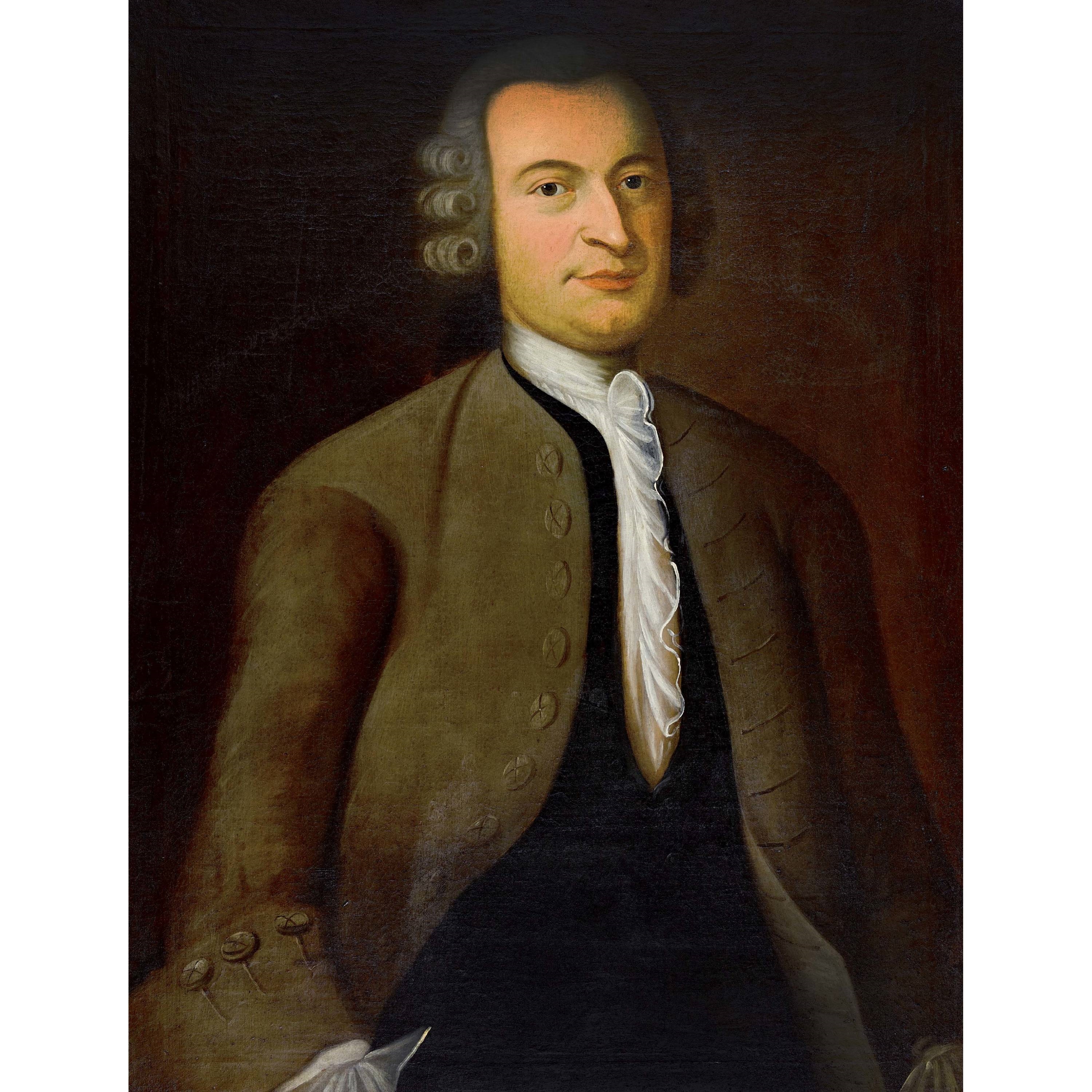 Artwork by Daniel Ziegler, Herrenbildnis, Made of Oil on canvas